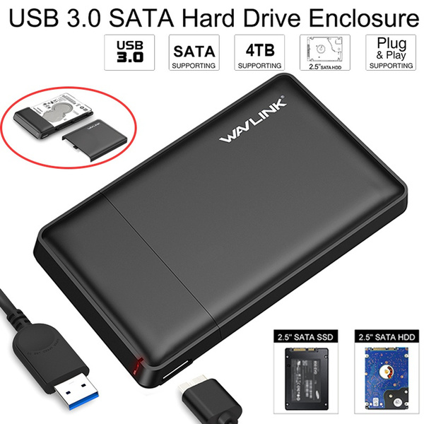 UASP 5Gbps USB SSD Hard Drive Case,USB 3.0 To SATA Hard Drive Enclosure