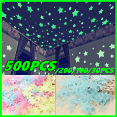 Dark, Decor, luminousfluorescent, Star