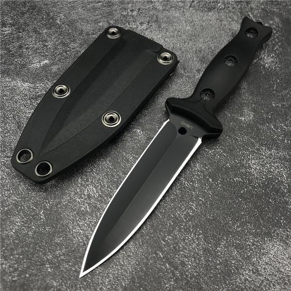 Emergency Tactical USMC Fighting Bayonet Knife 440C Fixed Blade ...