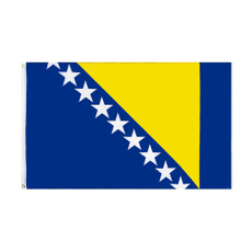 decoration, national, nationalflag, bosniaandherzegovina