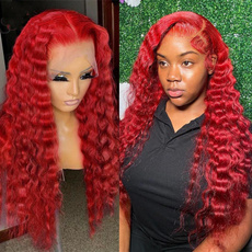 wig, water, curlshairwig, redwigsforwomen