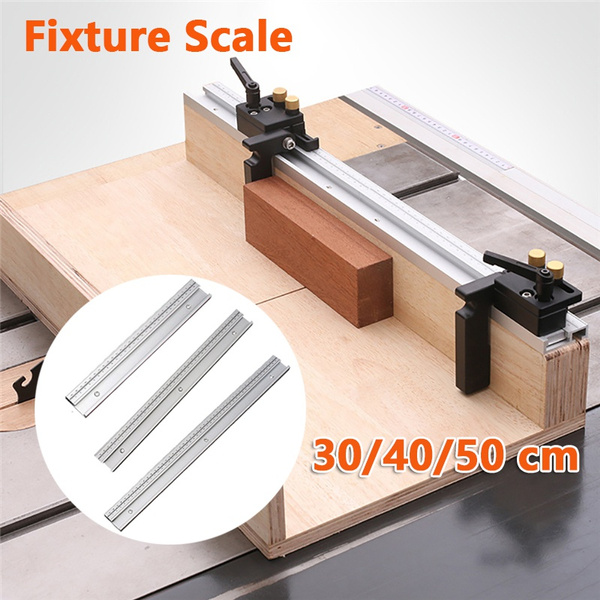 Aluminum Woodworking Scale Chute Scale Sliding T Slot Miter Track ...