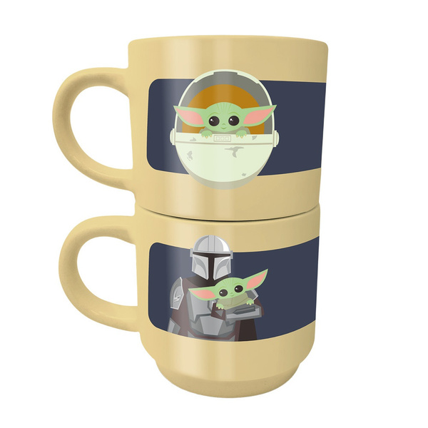 Star Wars: The Mandalorian Stackable Mug Set (Pack of 2) | Wish