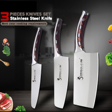 Steel, Kitchen & Dining, chefknivesset, Stainless Steel