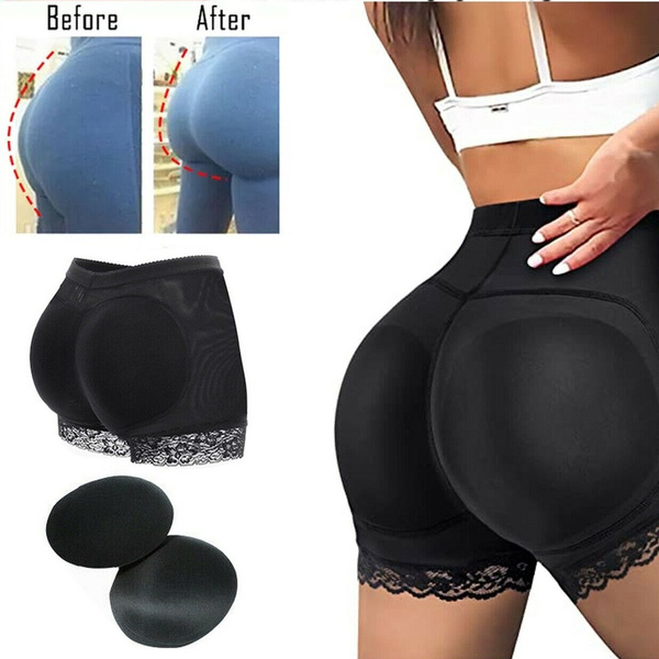 Women Buttock Padded Underwear Hip Enhancer Shaper FAKE ASS Butt Lifter up  Pants 