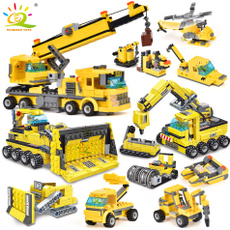 building, bulldozer, Toy, Cars