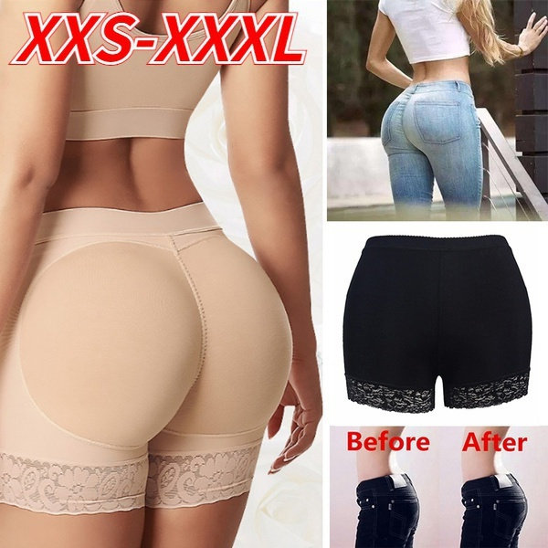 Women Upgraded Padded Panties Fake Ass Butt Lifter Magic Pants Sexy Booty  Underwear Large Sponge Pads Hip Enhancer Body Shaper - AliExpress