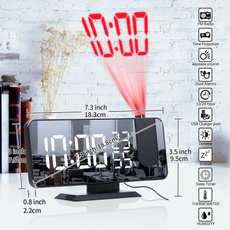 led, projection, Office, Clock