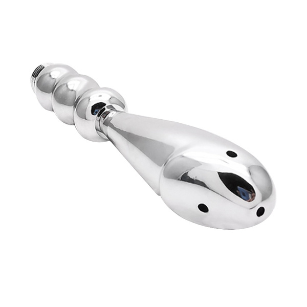 Aluminum DOUCHE HEAD for anal or vagina washing and bathing, shower sex
