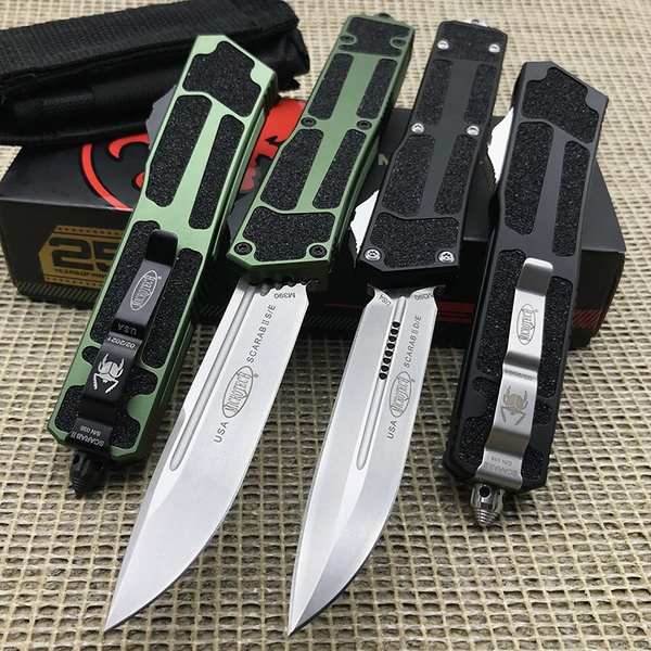 NEW 9.52" Scarab II Spring Assisted Knives OTF Automatic Knife Aviation