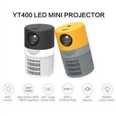 Mini, led, proyector, miniprojector