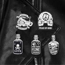skullpin, skeletonpin, pinsset, skull