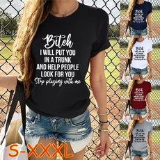 Funny, Shorts, Cotton, Graphic T-Shirt