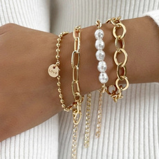 Jewelry, Chain, Vintage, Bracelet