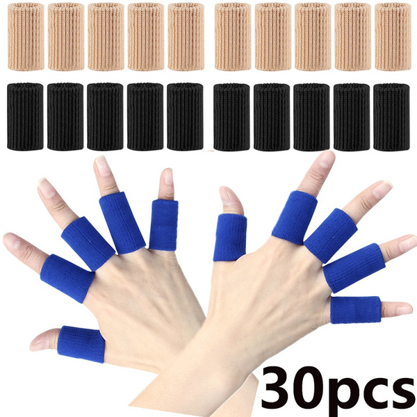 30pcs Stretchy Sports Finger Sleeves Arthritis Support Finger Guard