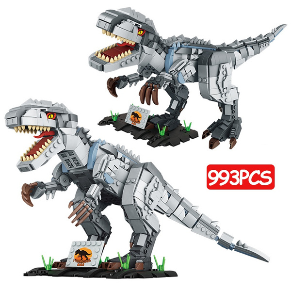 Dinosaur Ideas Technical T-Rex Dinosaur Animal World Building Blocks ...