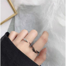 Couple Rings, Adjustable, Jewelry, Angel