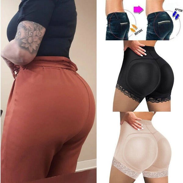 Booty Shaper Padded Underwear Panties Women's FAKE ASS Butt Lifter Hip  Enhancer