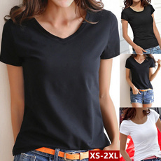 homeweartshirt, women top, Cotton T Shirt, solidcolortop