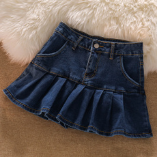 Mini, summer skirt, pleated dress, streetwearskirt