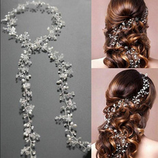 hairdecoration, Head, Chain, handmadecrystalheadpiece
