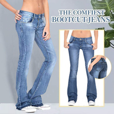 womens jeans, Moda, high waist, Casual pants