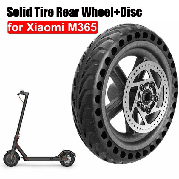 Electric Scooter Rear Tire With Wheel Hub with Disc Brake Set Rear