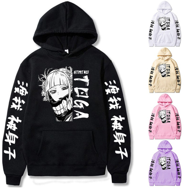 My Hero Academia Himiko Toga Print Hoodies Women Men Fashion Anime