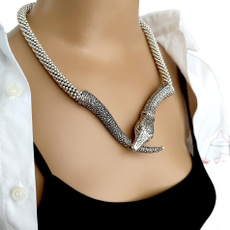 Jewelry, women necklace, silverplatedjewelry, snakering