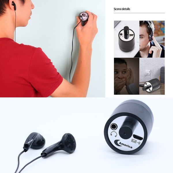 Promoting!! Top Hot Ear Listen Through Wall Device Bug Eavesdropping