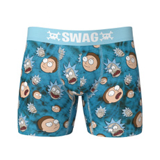 Blues, Polyester, Superhero, boxer shorts