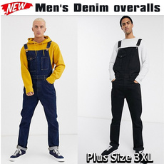 men's jeans, Plus Size, Denim, Overalls