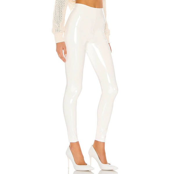 White pu leggings sale