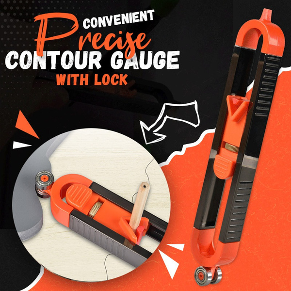 Adjustable Profile Scribing Ruler Precise Contour Gauge With Lock ...