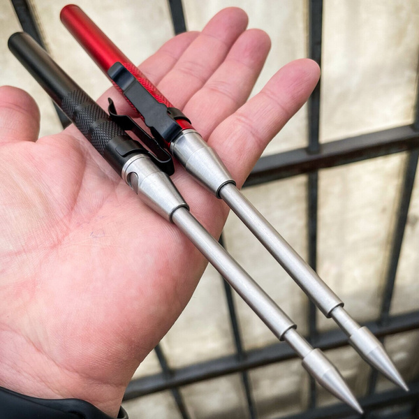 Tactical Combat Auto Ice Pick Spike Icepick Stainless Steel Combat