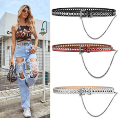 Fashion Accessory, Leather belt, Chain, pants