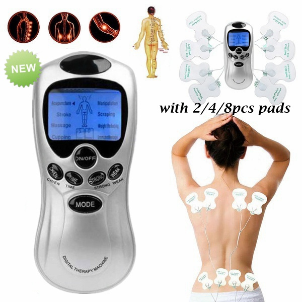 Mini Tens Unit Machine Electric Pulse Massager Muscle Stimulator Therapy  for Pain Relief