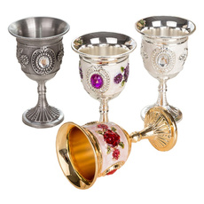 rosestyle, metalwinegoblet, Cup, decorativegoblet