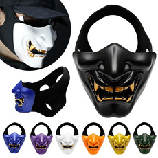 devils, halffacemask, halloweenparty, Samurai