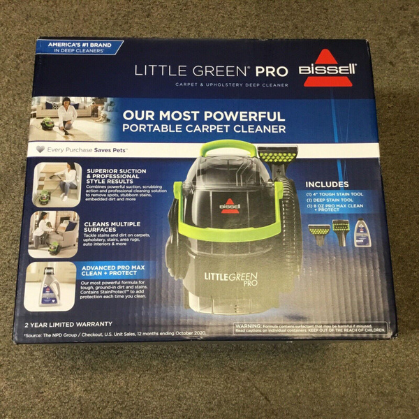  BISSELL Little Green Pro Portable Carpet & Upholstery