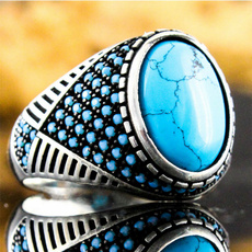 Antique, ringsformen, Turquoise, Engagement