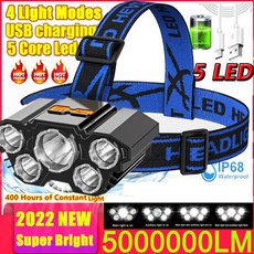 Flashlight, Helmet, LED Headlights, led
