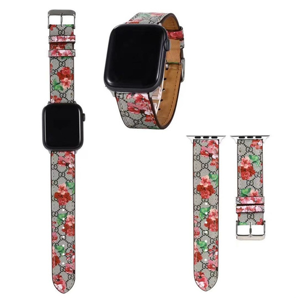 Gucci Apple Watch Band with Leather Sport for apple watch serious 4 3 2 1