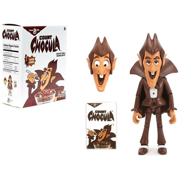 Jada 32650 6.5 x 6 in. 112 Scale Count Chocula 6.5 Moveable Figurine