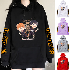 Fashion, haikyuuhoodie, Long Sleeve, Clothing