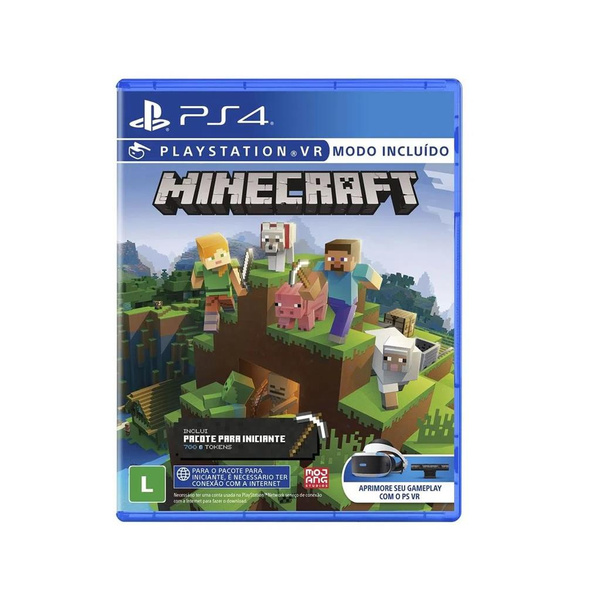 Jogo Midia Fisica Microsoft Minecraft Starter Collection PS4 | Wish