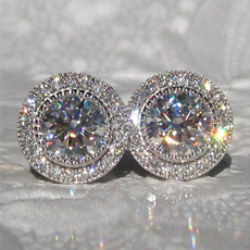 DIAMOND, wedding earrings, Wedding, engagementearring