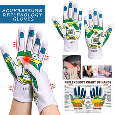 fivefingerglove, reflexologyglove, Gloves, handmassageglove