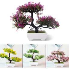 Bonsai, Tree, Decor, Flowers