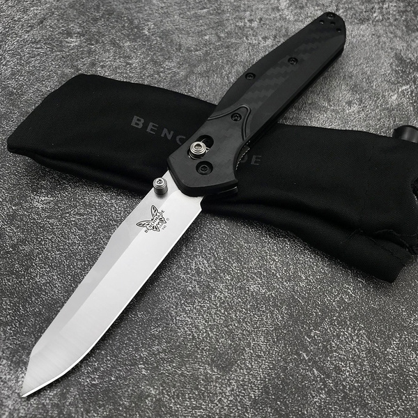 New 2022 Osborne Tactical Folding Knives Benchmade 940 Carbon Fiber